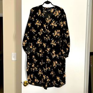 Black Floral Dress